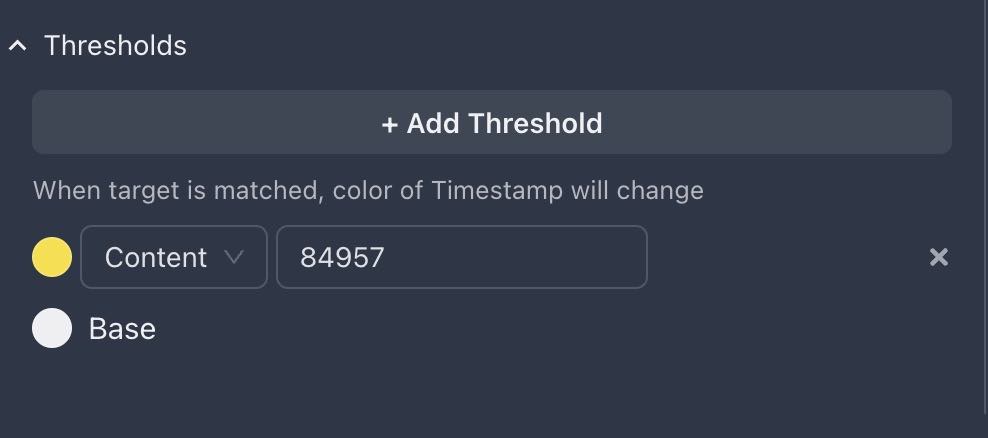 log-threshold